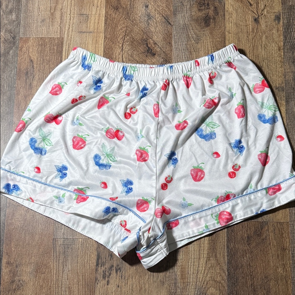 Fruit Print Women's PJ Set